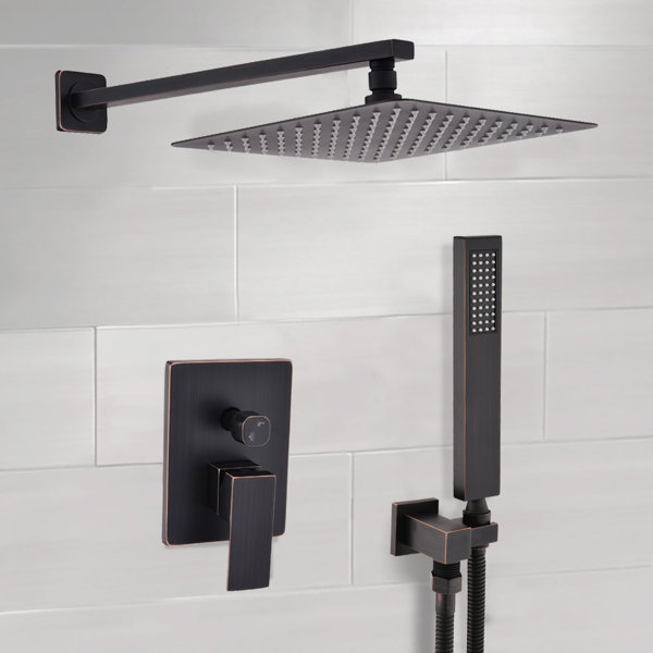 RENIST High Pressure Shower System with Rough inValve Wayfair